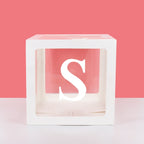 Transparent Name Box Letter Balloons Balloon Arch Kit Table Arch Ballon Stand Baby Shower First 1st Birthday Party Decorations - Originalsgroup