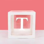 Transparent Name Box Letter Balloons Balloon Arch Kit Table Arch Ballon Stand Baby Shower First 1st Birthday Party Decorations - Originalsgroup