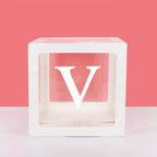 Transparent Name Box Letter Balloons Balloon Arch Kit Table Arch Ballon Stand Baby Shower First 1st Birthday Party Decorations - Originalsgroup