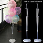 Transparent Name Box Letter Balloons Balloon Arch Kit Table Arch Ballon Stand Baby Shower First 1st Birthday Party Decorations - Originalsgroup