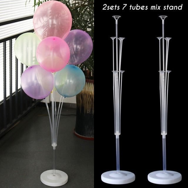 Transparent Name Box Letter Balloons Balloon Arch Kit Table Arch Ballon Stand Baby Shower First 1st Birthday Party Decorations - Originalsgroup