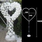 Transparent Name Box Letter Balloons Balloon Arch Kit Table Arch Ballon Stand Baby Shower First 1st Birthday Party Decorations - Originalsgroup