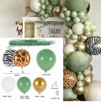 Jungle Safari Birthday Party Balloon Garland Arch Kit Animal Balloons for Kids Boys Birthday Party Baby Shower Decorations - Originalsgroup