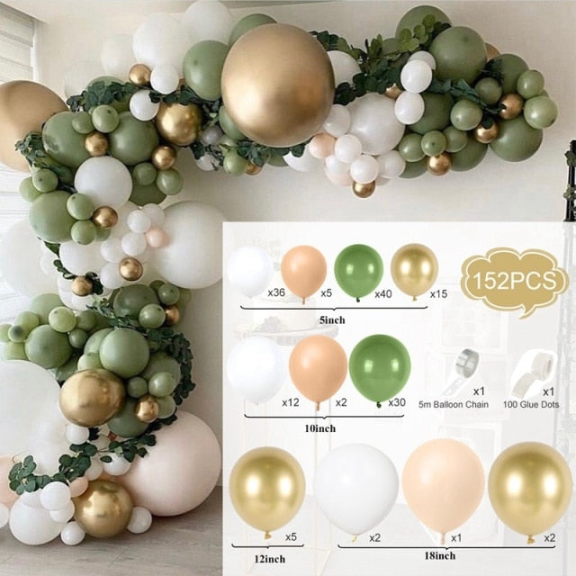 Jungle Safari Birthday Party Balloon Garland Arch Kit Animal Balloons for Kids Boys Birthday Party Baby Shower Decorations - Originalsgroup