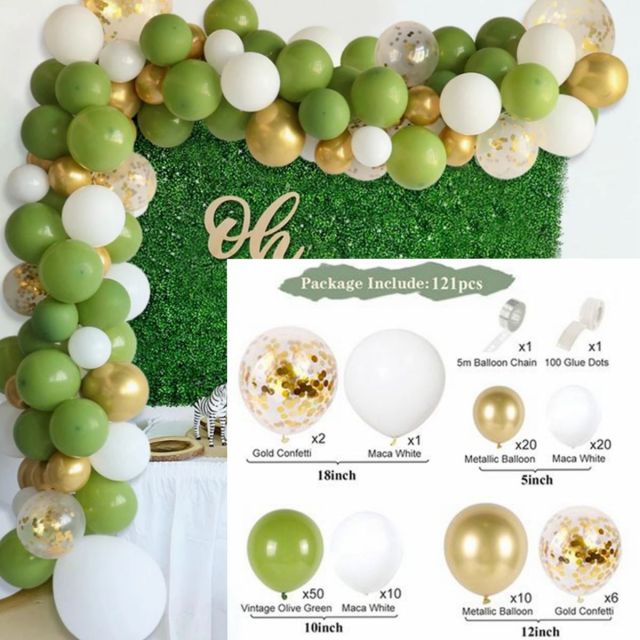 Jungle Safari Birthday Party Balloon Garland Arch Kit Animal Balloons for Kids Boys Birthday Party Baby Shower Decorations - Originalsgroup