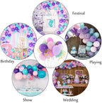 102pcs Unicorn Balloon Garland Arch Kit For Kids Girls Birthday Party Decorations Glitter Confetti Pastel Latex Balloons - Originalsgroup