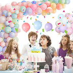 50/100pcs 5/10/12inch Candy Macaron Balloons Wedding Decoration Balloon Garland Arch Kit Rainbow Birthday Party Helium Baloon - Originalsgroup
