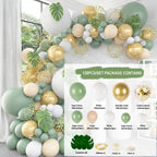 Jungle Safari Birthday Party Balloon Garland Arch Kit Animal Balloons for Kids Boys Birthday Party Baby Shower Decorations - Originalsgroup
