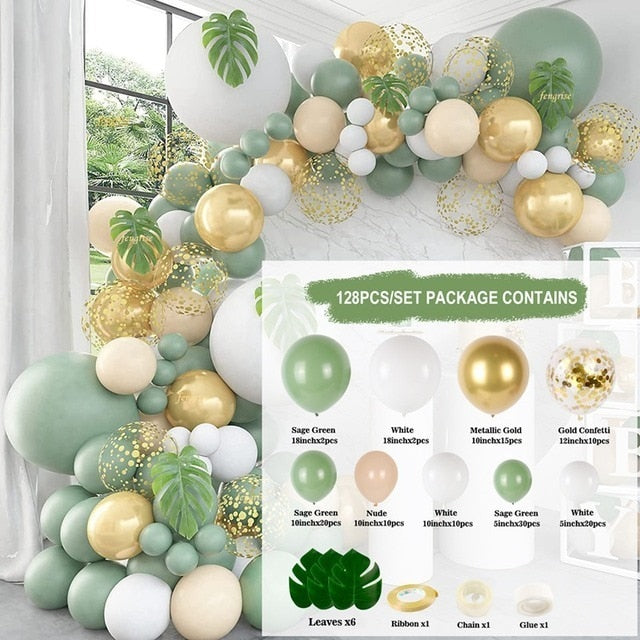 Jungle Safari Birthday Party Balloon Garland Arch Kit Animal Balloons for Kids Boys Birthday Party Baby Shower Decorations - Originalsgroup