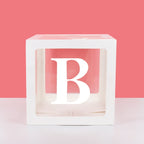 Transparent Name Box Letter Balloons Balloon Arch Kit Table Arch Ballon Stand Baby Shower First 1st Birthday Party Decorations - Originalsgroup