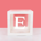 Transparent Name Box Letter Balloons Balloon Arch Kit Table Arch Ballon Stand Baby Shower First 1st Birthday Party Decorations - Originalsgroup