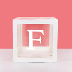 Transparent Name Box Letter Balloons Balloon Arch Kit Table Arch Ballon Stand Baby Shower First 1st Birthday Party Decorations - Originalsgroup