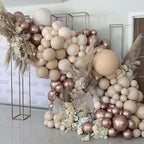 167pcs Wedding Balloons Garland Arch Kit Champagne Apricot Color Balloon Arch Party Decorations for Birthday Party Decorations - Originalsgroup