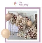 167pcs Wedding Balloons Garland Arch Kit Champagne Apricot Color Balloon Arch Party Decorations for Birthday Party Decorations - Originalsgroup