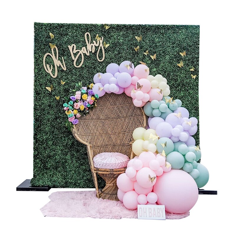 VV Macaron 5/10/12 Inch Latex Balloon Set Matte Nude&Blue Color Balloons Arch Kit Decoration for Kids Birthday Party Baby Shower - Originalsgroup