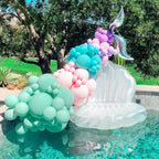VV Macaron 5/10/12 Inch Latex Balloon Set Matte Nude&Blue Color Balloons Arch Kit Decoration for Kids Birthday Party Baby Shower - Originalsgroup