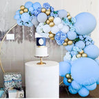 Blue Balloons Garland Kit Baloon Arch Balloon Baby Shower Decorations Boy Or Girl Baby Baptism Birthday Party Decorations Kids - Originalsgroup