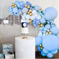 Blue Balloons Garland Kit Baloon Arch Balloon Baby Shower Decorations Boy Or Girl Baby Baptism Birthday Party Decorations Kids - Originalsgroup