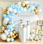 Blue Balloons Garland Kit Baloon Arch Balloon Baby Shower Decorations Boy Or Girl Baby Baptism Birthday Party Decorations Kids - Originalsgroup