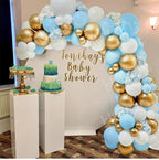 Blue Balloons Garland Kit Baloon Arch Balloon Baby Shower Decorations Boy Or Girl Baby Baptism Birthday Party Decorations Kids - Originalsgroup