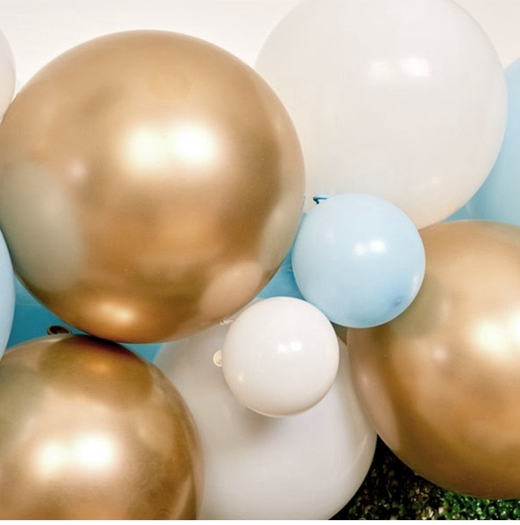 Blue Balloons Garland Kit Baloon Arch Balloon Baby Shower Decorations Boy Or Girl Baby Baptism Birthday Party Decorations Kids - Originalsgroup