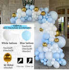 Blue Balloons Garland Kit Baloon Arch Balloon Baby Shower Decorations Boy Or Girl Baby Baptism Birthday Party Decorations Kids - Originalsgroup
