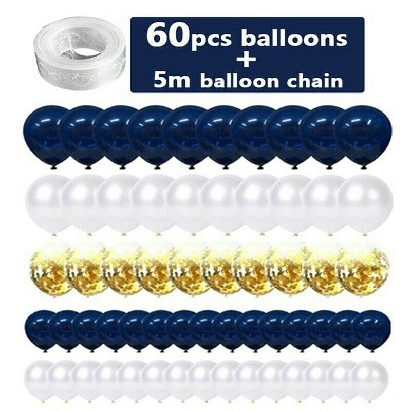 Macaron Balloons Garland Arch White Blue Confetti Pink Party Ballon Wedding Birthday Baloon Party Decor Kids Baby Shower - Originalsgroup