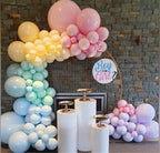 168pcs Rainbow Balloon Garland Arch Kit Pastel Macaron Latex Balloons for Birthday Baby Shower Wedding Unicorn Party Decorations - Originalsgroup