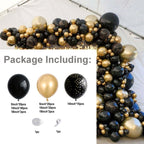 White Gold Balloons Garland Arch Kit Chorme Gold Metal Polka Dot Latex Balloons Wedding Birthday Baby Shower Party Decorations - Originalsgroup