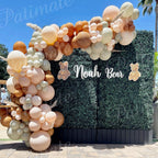 Cream Coffee Brown Balloon Garland Arch Kit 1st Birthday Party Decorations Kids Latex Baloon Baby Shower Teddy Bear Theme Ballon - Originalsgroup